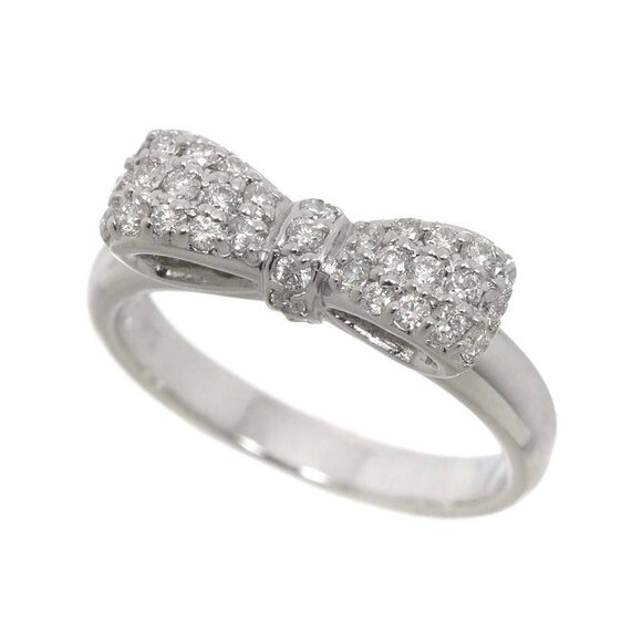 Ponte Vecchio Diamond 0.28ct Ring 18K WG 750 Size3.25(US) 90252699 - Picture 1 of 14